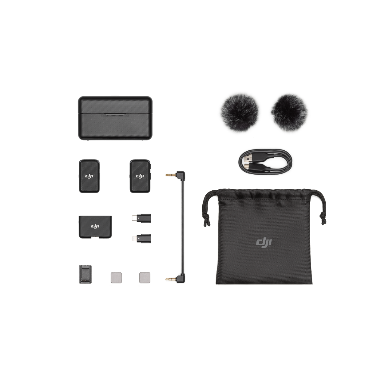 DJI Mic (2 TX + 1 RX + Charging Case)