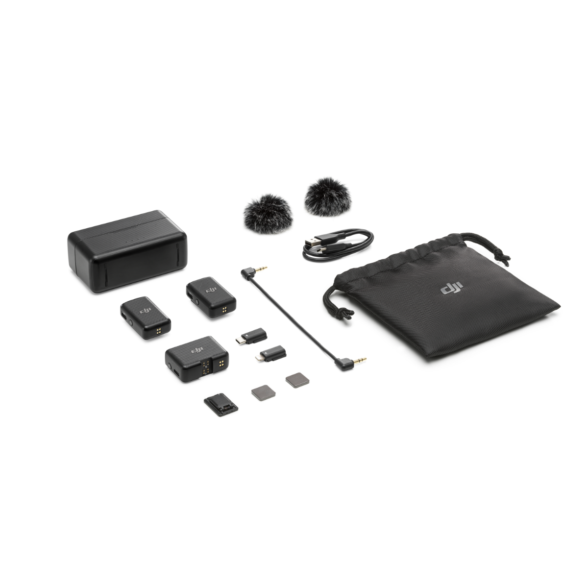 DJI Mic (2 TX + 1 RX + Charging Case)