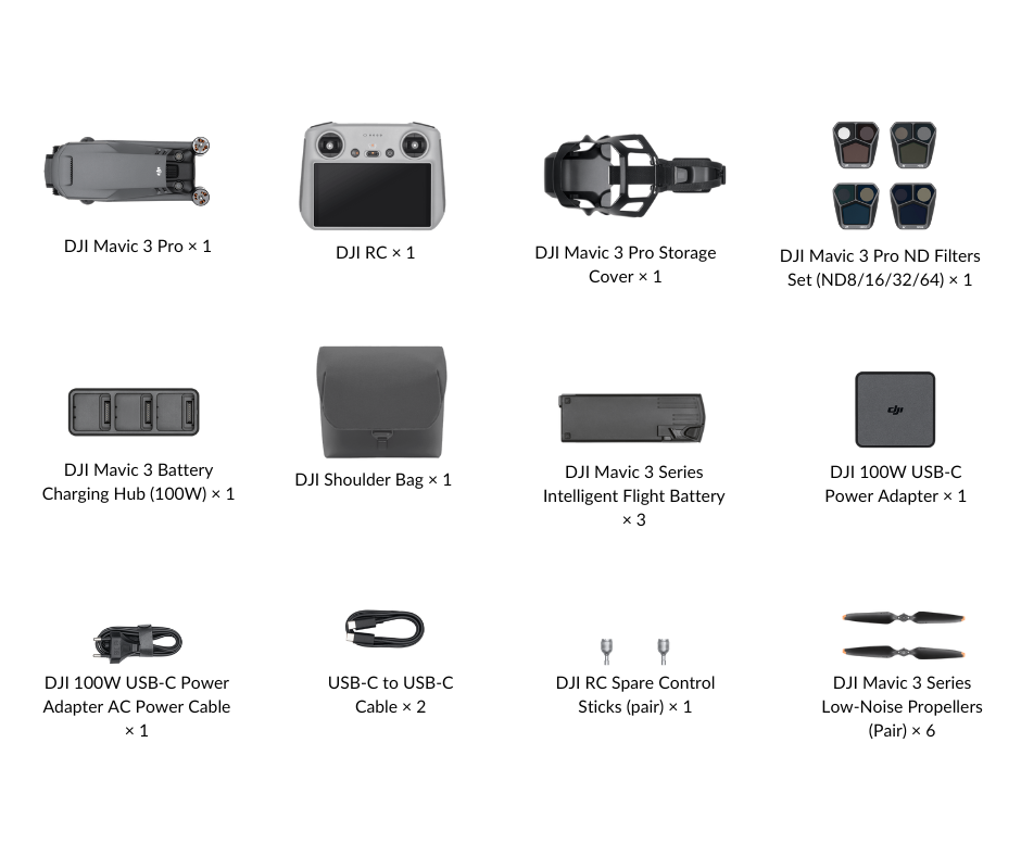 DJI MAVIC 3 PRO FLY MORE COMBO (DJI RC)