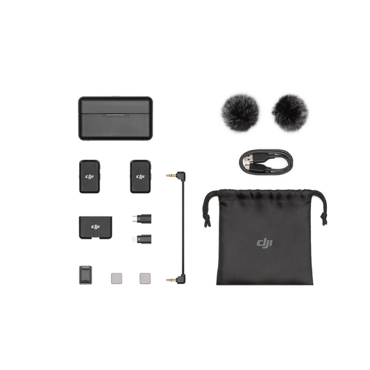 DJI Mic (2 TX + 1 RX + Charging Case)